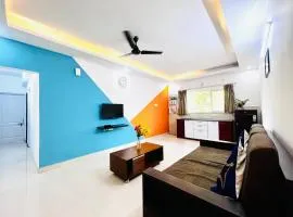 Elegant 4Bhk Stay With Pool Near Beaches 2BHKX2