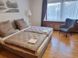 Casaba Suite 2-150qm-4 Rooms-Free Private Parking-House with garden