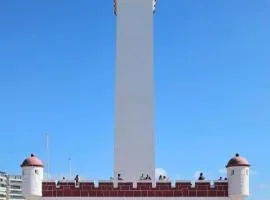 Pieza en el centro de La serena