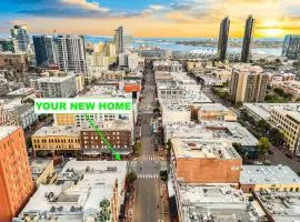 Gaslamp Loft Escape Sleeps 7 in Style