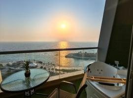 제다에 위치한 비치 호텔 برج داماك جده شقه مطله على البحر damac jeddah