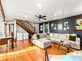 Top 2 Floors of Historic Mansion with Movie Room and Games