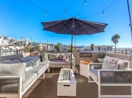 Ocean View condo in the heart of Manhattan Beach、マンハッタン・ビーチのホテル