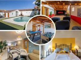 Villa Familiar l Piscina I Cine l Bbq l Sala de Juegos I 6min Segovia I 50min Madrid I 17 px