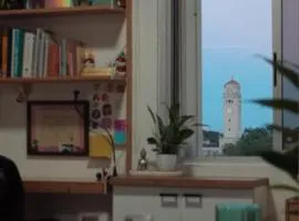 The Alexa tiny apartment city view for 3 guests