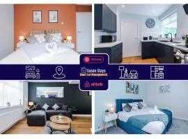 3BR House By Eason Stays Short Term Rental Wythenshawe Near Manchester Airport with Free Parking