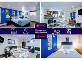 2 BR Flat By Eason Stays Short Lets & Serviced Accommodation Sheffield With Free parking!