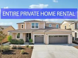 Entire Private 3k sqft 5-Bedroom House w Gated Yard, Garage, Nice View, Available Now