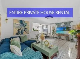 Entire Private 4-Bedroom w Garage & Gated Yard, Near San Diego Gaslamp, Beach, Available Now