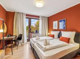 NASA Homes I Moderne Suite I Zentral I 3 Zimmer I 3 Balkone I neu renoviert I Smart TV I Hotelbetten