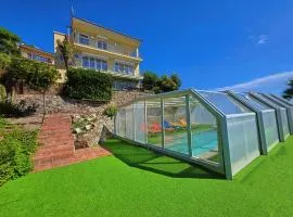 Villa con piscina privada climatizada 29ºC