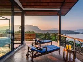 SaffronStays Satori Perch Regal - 4 Bedroom Apartment in Mulshi