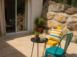 La Dolce Vita - Studio avec terrasse, clim & parking - séjour détente