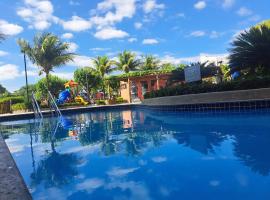 Lagoa Quente Hotel - Flat com Caf&eacute; da Manh&atilde; e Acesso ao Parque Aqu&aacute;tico, aparthotel in Caldas Novas