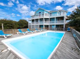 SEMI-OCEANFRONT, Wild Horses, Private Pool-4x2238, Finally Here, khách sạn spa ở Knotts Island