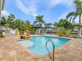 Luxury Waterfront Getaway with Heated Pool, Dock & Outdoor Kitchen - The Primo House