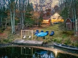 Long Pond Lakeside Kayaks Hot Tub Playground