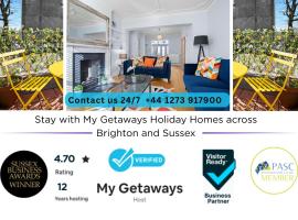 The Townhouse By My Getaways Free Parking，位于布莱顿霍夫的酒店