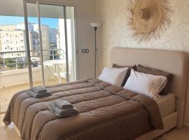 T2 moderne avec vue mer - Résidence avec piscine, ξενοδοχείο σε Hajreien