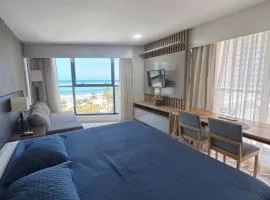 Flat com vista panorâmica do mar em Boa Viagem, Recife