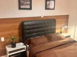 Ground floor apartment, bedroom, living room