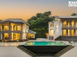 StayVista at Isolaire with Bonfire, Infinity Pool