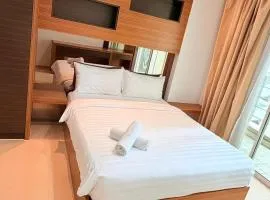 Parkview studio hotel room