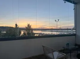 Kaksio järvinäkymällä ja saunalla Lahden Satamasta