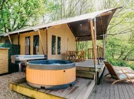 Teal Safari Tent