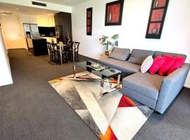 Perfectly Located Modern Apartment - Canberra CBD，位于堪培拉的带热水浴缸的酒店