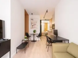 New Old Town studio - Luxury mattress, TV, Work desk, AC, Security