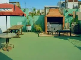 San Telmo Blue house