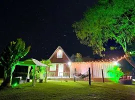 Cabaña Show Piscina Lagoa - Camping Carrion