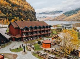 Flåmsbrygga Hotel, designový hotel v destinaci Flåm