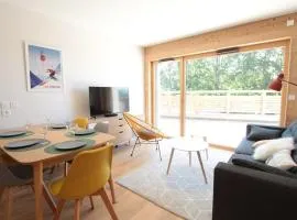 Appartement ski aux pieds, 3 pièces, 6 pers, terrasse sud, près des Carroz - FR-1-572-248