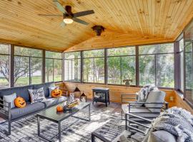 Across from Tetonka Lake 4-Season Getaway!, Hotel in Waterville