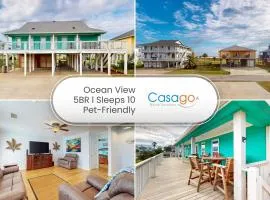 Ocean View 5BR l Steps to Beach l Pet-Friendly