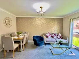 Stylish City Apartment with Free Parking near Town
