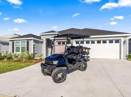 Spacious Haven in Shady Brook With Golfcart and King Bed