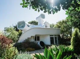 Unique Sculptured House with Private Beach Access