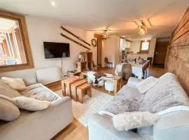 Cocon luxueux Le Cristal, pied de pistes, 10 couchages