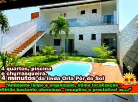 Casa da Orla - Piscina, Churrasqueira, 4 minutos da Orla Pôr do Sol