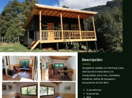 Cabaña Pocolpen, hotel em Curarrehue