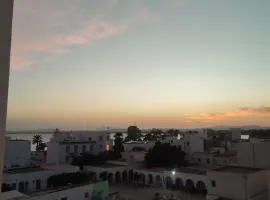 Appartement hyper centre avec vue exceptionnelle de Hammamet