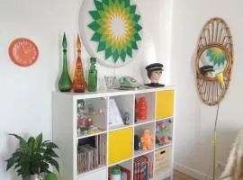 Le vintage, 10 min de Disneyland, 30 min de Paris - 50 m gare- 30 min CDG aéroport