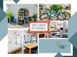 Blue Haven Cottage - 4 mins to White Sandy Beach, 4 mins to Bay, PET Friendly, Fire Pit