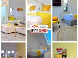 HAPPY HOMES YELLOW - Up to 8 - Küche - W-LAN - Netflix - Honig - Badewanne