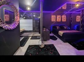 La Gold Room jacuzzi et sauna