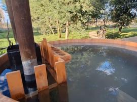 Piscinas y cabañas llancanao, hotel v destinaci Linares