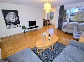 Bright 3-Bedroom Apartment with Balcony